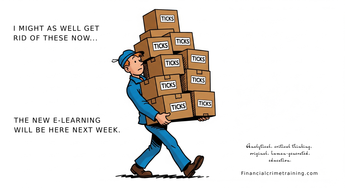 no more ticking boxes - elearning